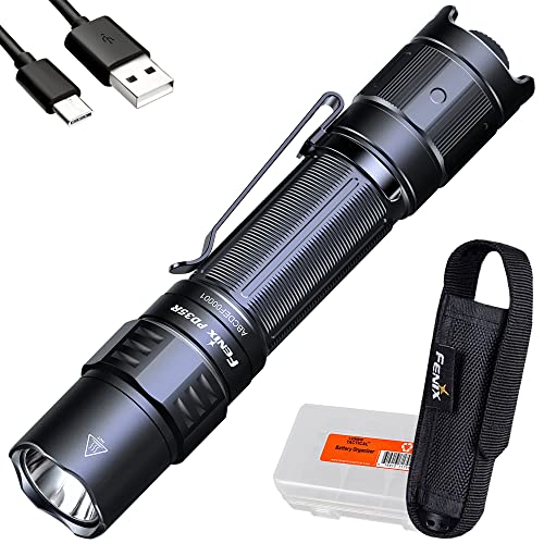 Fenix PD35R Tactical Flashlight USB-C Rechargeable 1700 Lumens with Holster