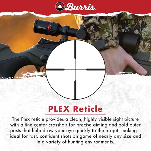 Burris Fullfield 2-8x35mm with Plex Reticle, Waterproof & Shockproof
