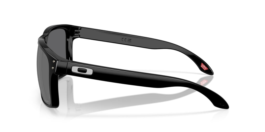 Oakley OO9487F Holbrook XXL Low Bridge Fit Sunglasses, Polished Black/Prizm Black, 61 mm