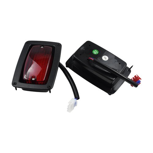 Congparts 1017035 Golf Carts LED Rear Taillights Kit 12V Compatible with Club Car DS 1982-UP Golf Cart Compatible with Yamaha G14 G16 G19 G22 Golf Cart 3 Wire Wiring Plug Led Tail Lights
