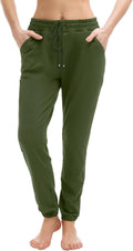 Walifrey Women's Joggers - Comfortable Drawstring Sweatpants with Pockets for Lounging & Gym