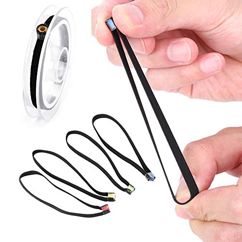 Fly Fishing Tippet Spool Ring Set - Lightweight Elastic Tackle Accessories