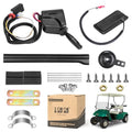 12V Golf Cart Turn Signal Kit with Horn & Brake Light for Yamaha, EZGO, Club Car