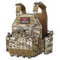 BOMTURN CP 2.0 Tactical Airsoft Vest Adjustable Outdoor Combat Gear