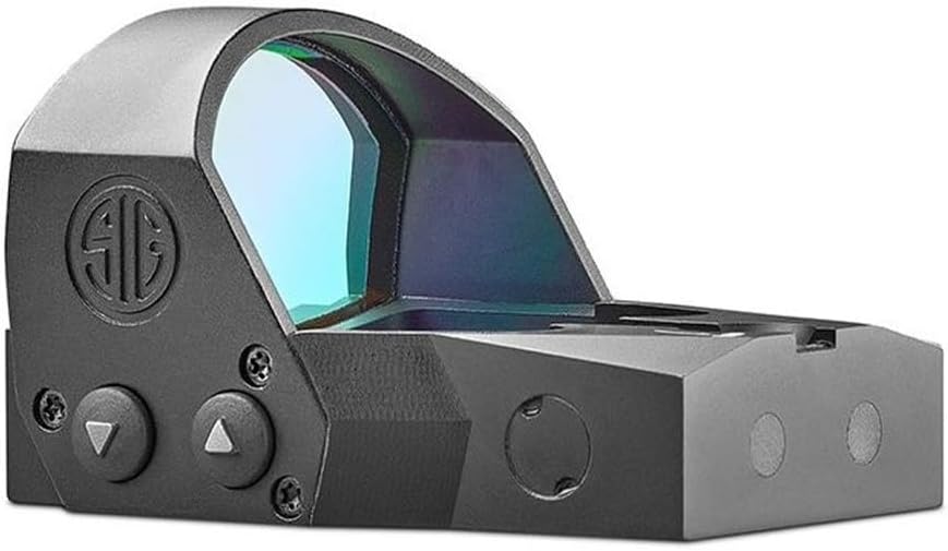 Sig Sauer ROMEO1PRO Red Dot Sight - 1x30mm 6 MOA | Compact, Durable, Waterproof Design with Protective Shroud