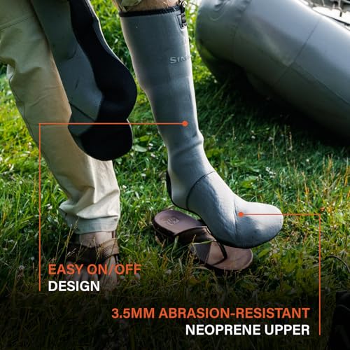 Simms Guide Guard Socks Large - Durable Outdoor Fishing Socks
