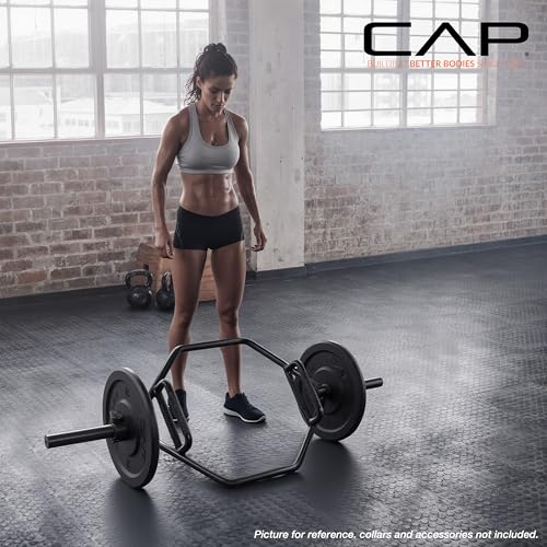 Heavy-Duty Olympic Hex Bar for Deadlifts & Shrugs - 1000 lb Capacity