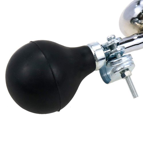 AUTUT 2 Pcs Bugle Horn Retro Clown Horn Kids Bike Horn Metal Air Horn with Squeeze Bulb for Bicycle, Golf Cart