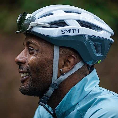 Cycling Helmet Smith Persist MIPS White / Cement Medium - Road Bike Safety Gear