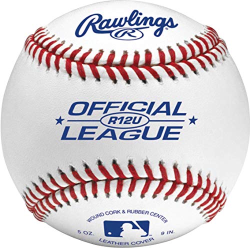 Rawlings Youth Baseballs 24 Pack for Game & Practice | Durable Leather Cover