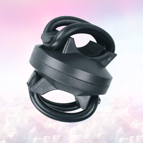 BESPORTBLE 2Pcs Universal Bike Flashlight Clamp 360 Degree Adjustable Cycling Torch Stand Handlebar Light Holder for Road Mountain Bike