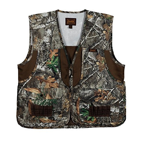 Gamehide Camo Front Loading Upland Dove Hunting Vest - Realtree Edge, Medium