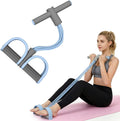 Skiennix Pedal Resistance Bands - Upgrade Elastic Yoga Bands with Handles for Full-Body Training