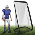 MorningRo Football Kicking Cage Net for Field Goals - Black, 7x4 ft Backyard Practice