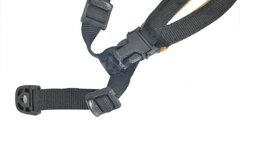 Jadedragon Tactical Helmet Chin Strap/Suspension System with 4 Points Chin Strap with Bolts and Screws for Fast/MICH/ACH/IBH Helmets (Black)