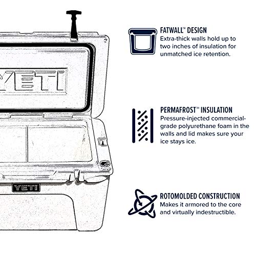 YETI Tundra 105 Cooler Desert Tan - Heavy-Duty Insulated Ice Chest