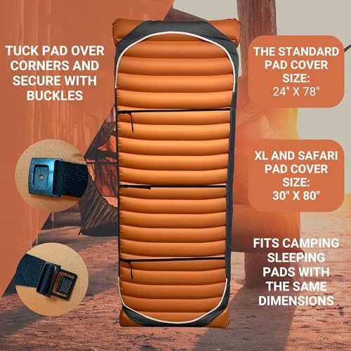 Haven Insulated Hammock Pad Cover XL/Safari Size 80L x 30W - Camping Accessories
