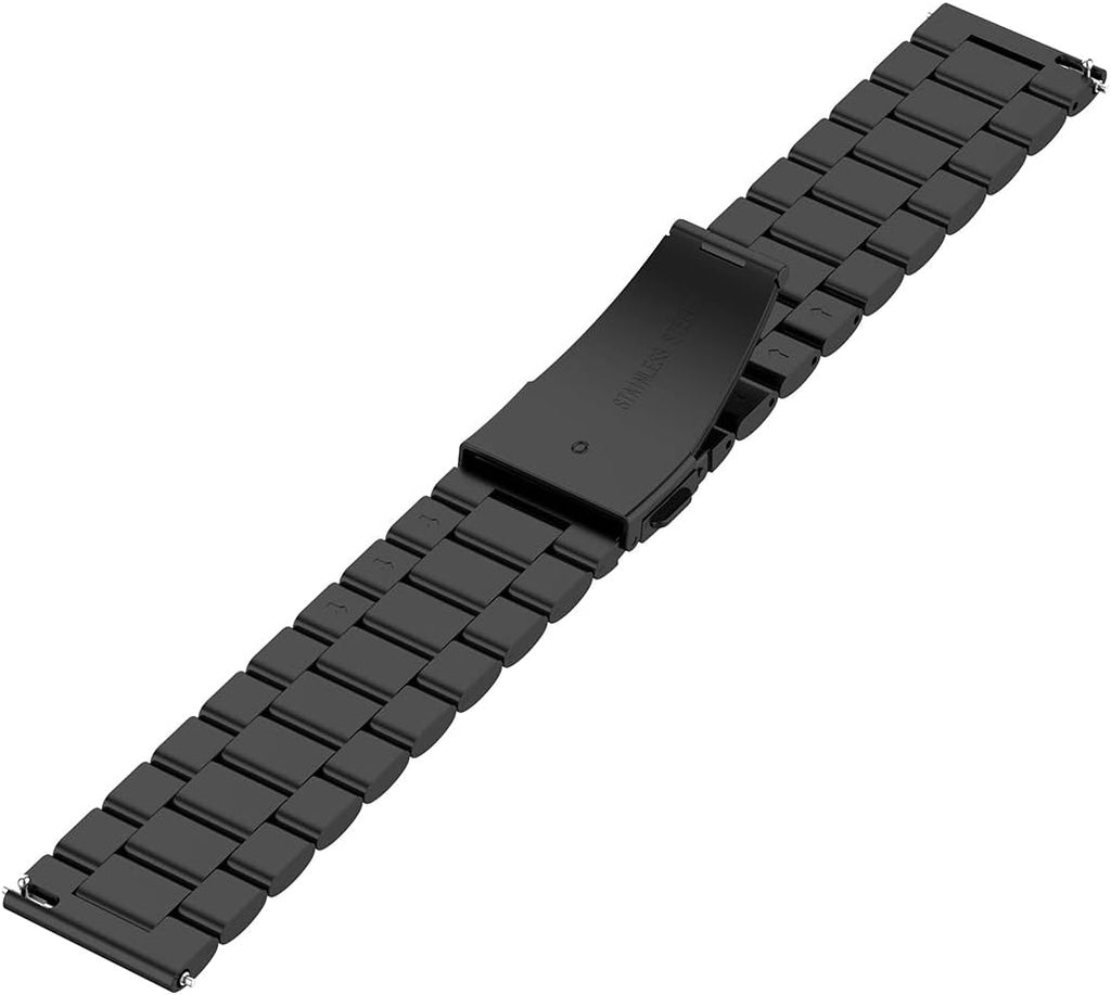 RuenTech Metal Band - Adjustable Stainless Steel Replacement Strap for FITVII HM57 Smart Watch