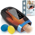 LifePro Legra Hand Massager with Heat & Compression - Cordless, Black, Extended Model