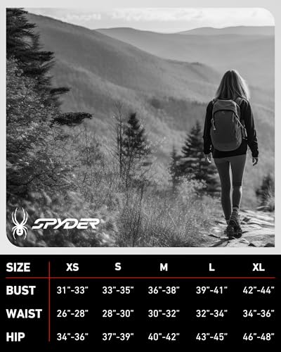 Spyder Women's 3-in-1 Reversible Ski Jacket Medium Black Raven