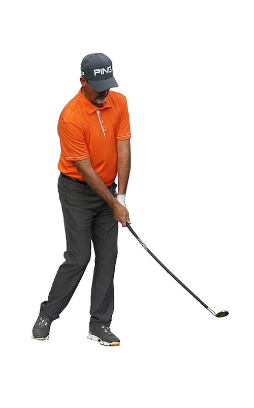 Orange Whip Wedge Golf Short Game Swing Trainer Aid - Made in USA - Right-Handed, 35.5 Inch