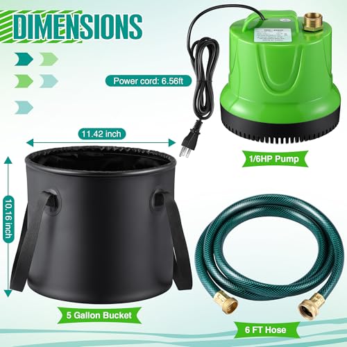 Black Boat & RV Winterizing Kit with Pump - Marine Engine Protection System