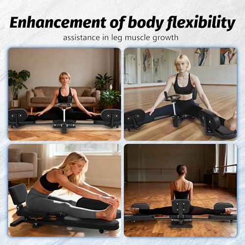 Heavy Duty Leg Stretcher Machine for Flexibility Training - 300LBS Capacity