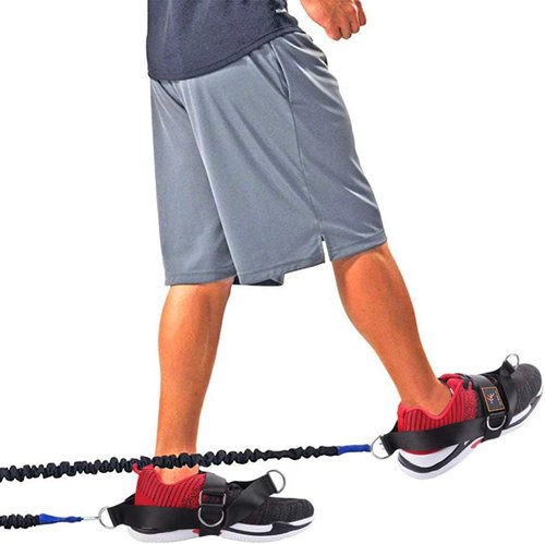 MOOCY Foot Strap Set - Premium Ankle Straps for Cable Machine Glute Kickbacks | 2 Pack