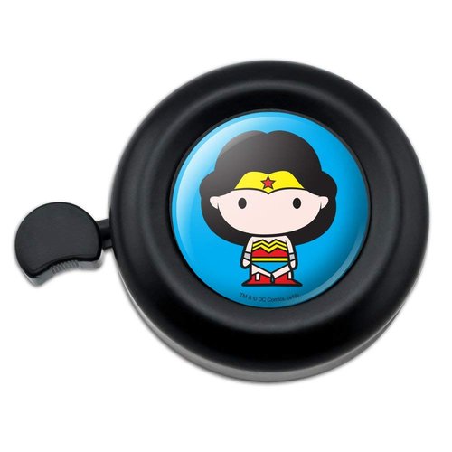 GRAPHICS & MORE Wonder Woman Cute Chibi Character Bicycle Handlebar Bike Bell