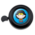 GRAPHICS & MORE Wonder Woman Cute Chibi Character Bicycle Handlebar Bike Bell