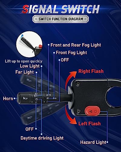 Golf Cart LED Headlight and Taillight Kit for Club Car Tempo