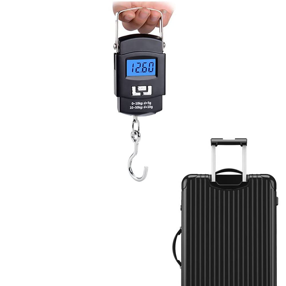 Skiennix Luggage Scale - Accurate Automatic Reading | Multifunctional Travel & Fishing Tool