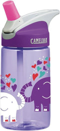 CamelBak Eddy Kids Water Bottle - Spill Proof Big Bite Valve - BPA-Free 0.4 Liters