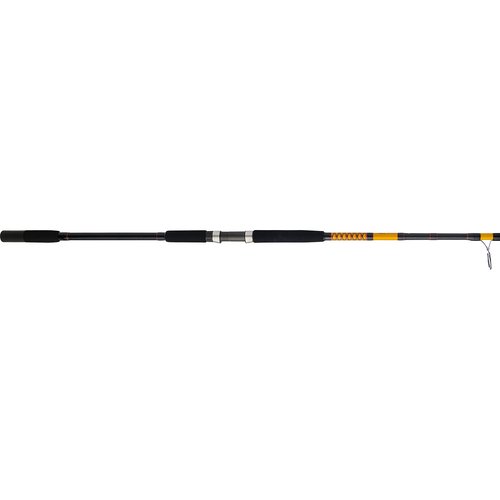 Ugly Stik Bigwater Conventional Fishing Rod, Black/Red/Yellow, 12' - Extra Heavy - 30-50lb - 2pc