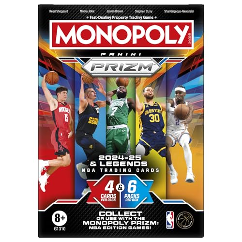 NBA Trading Cards Booster Box - Monopoly Prizm 2024-25 Panini Collection