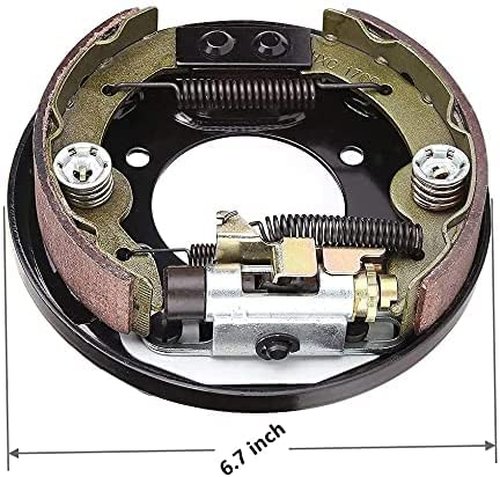 BestAccess Golf Cart EZGO Brake Assembly | Rear Brake Cluster Fits 1996-up EZGO TXT PDS Medalist and 1993-up Yamaha G14 G16 G19 G20 G21 G22 OEM#70998-G01 70998-G02 (2PCS)