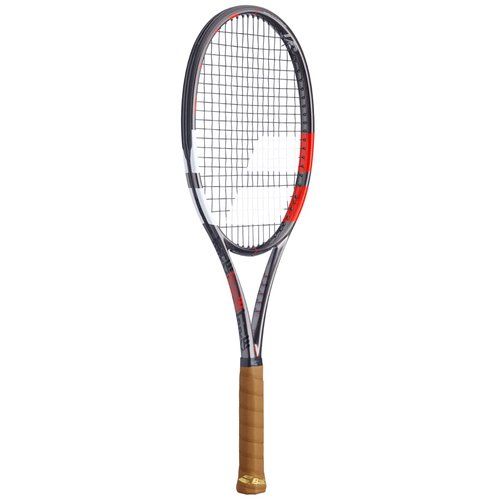Babolat Pure Strike VS Tennis Racquet - Strung with 16g White Syn Gut at Mid-Range Tension (4 1/4" Grip)