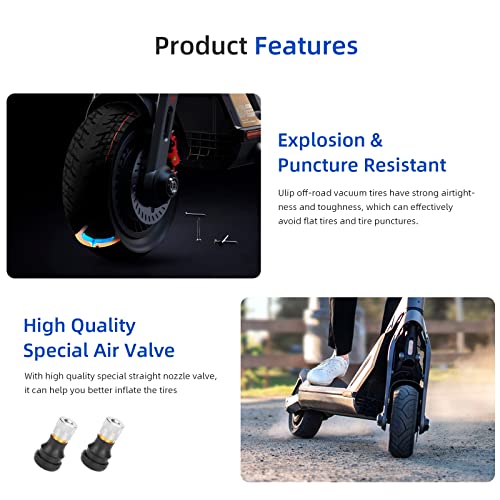 Ulip 90/55-7 Tubeless Off-Road Tire for Electric Scooters GT1 GT2 - 2 Pack