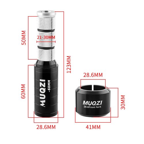 HOUSON bicycle handlebar riser, bicycle height adapter bicycle stem riser extension extender bicycle riser adapter for mountain bike