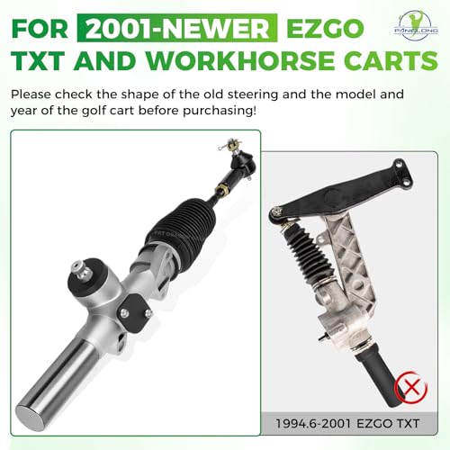 Panglong EZGO TXT & Workhorse Steering Rack Kit with Ball Joint & Latch