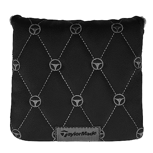 Golf Headcover for Mallet Putters - Black Putter Cover