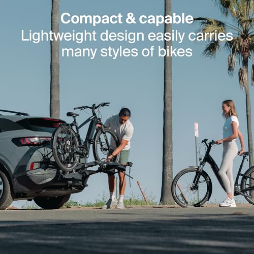 Thule OutPace 2 Bike Hitch Rack - Supports 2 Bikes, 1.25" & 2" Hitch, 110lb Capacity