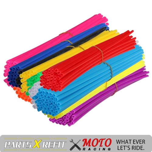 Pink Bike Spoke Covers 72 Pcs - Universal 8-21 Inch Rims for Motorcycle & Bicycle