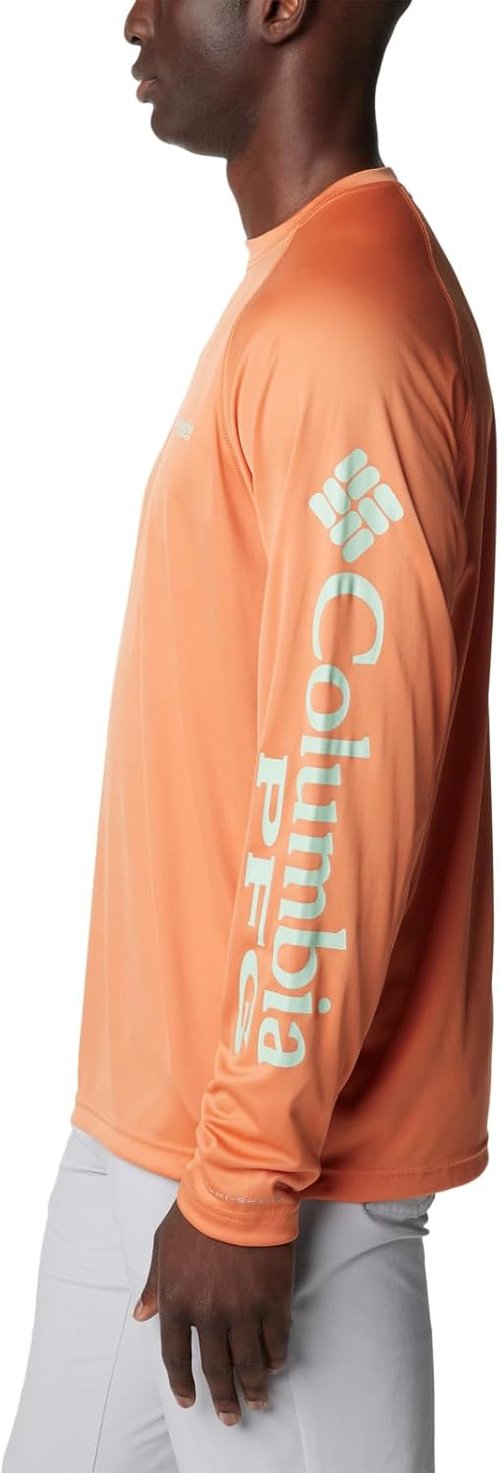 Columbia Men's PFG Long Sleeve Fishing Shirt - Quick-Dry, Sun Protection, Lightweight