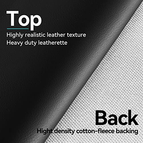 Heavy Duty Leatherette Pool Table Cover 9FT Waterproof & Tearproof - Black Charcoal