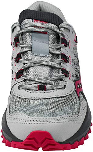 Saucony Women's Versafoam Excursion TR13 Trail Running Shoe - Grey Magenta 8.5