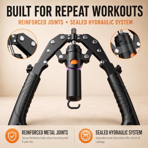 Adjustable Hydraulic Arm Trainer for Chest and Upper-Body Workout