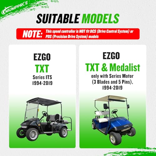 36V 350A EZGO Speed Controller for Golf Carts Series ITS Replacement