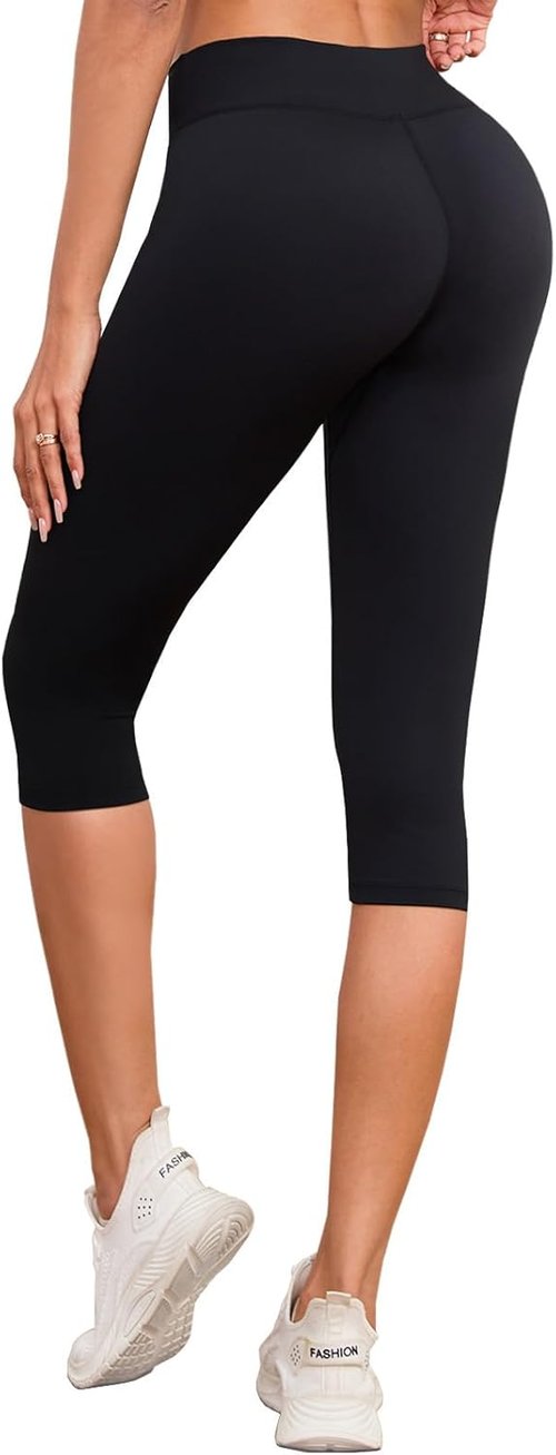 MixShe Leggings - Women's Capri Yoga Pants with Butt Lifting Shapewear | Stylish & Comfortable