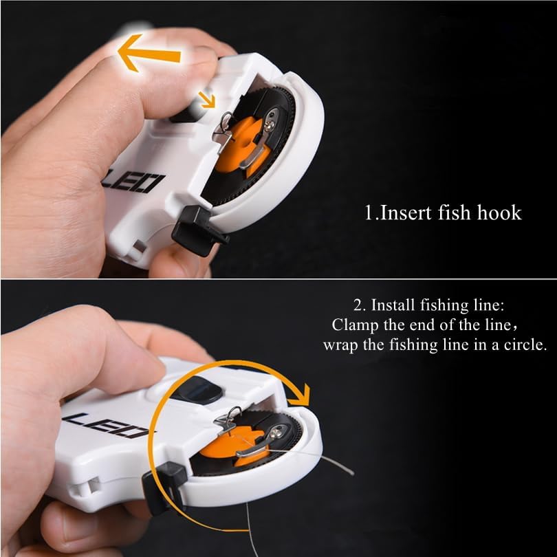 OriGlam Fishing Knot Tying Tool - Quick & Easy Knot Tying for Saltwater & Freshwater Fishing